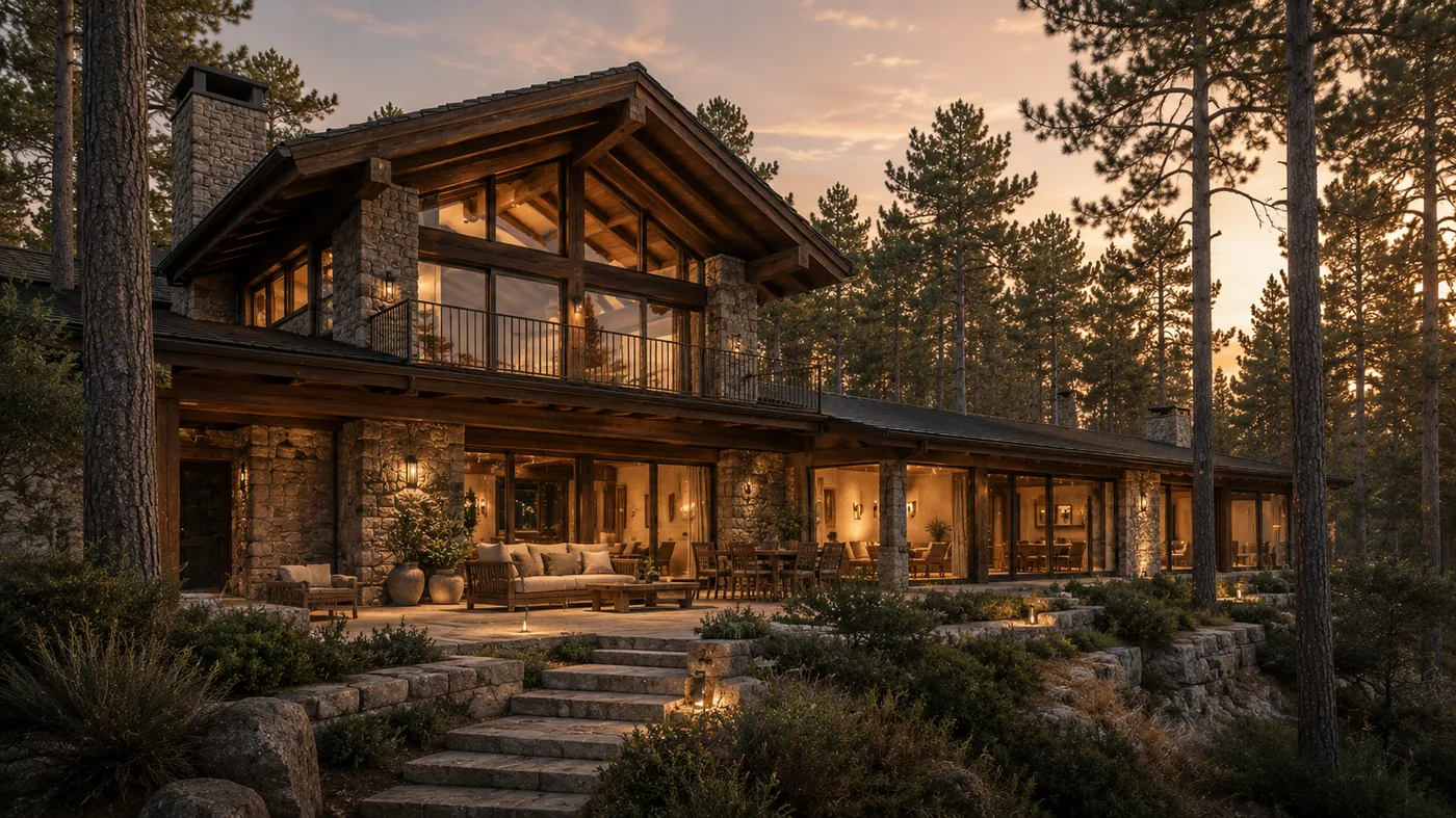Alto Encinar Lodge — forest lodge exterior