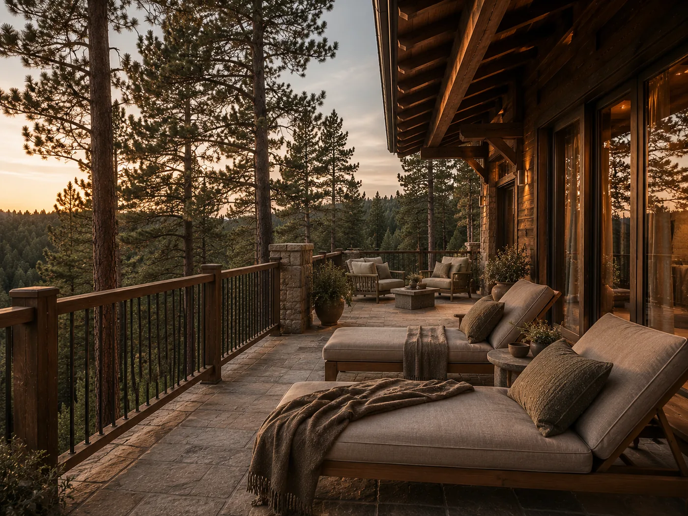 Alto Encinar Lodge — terrace