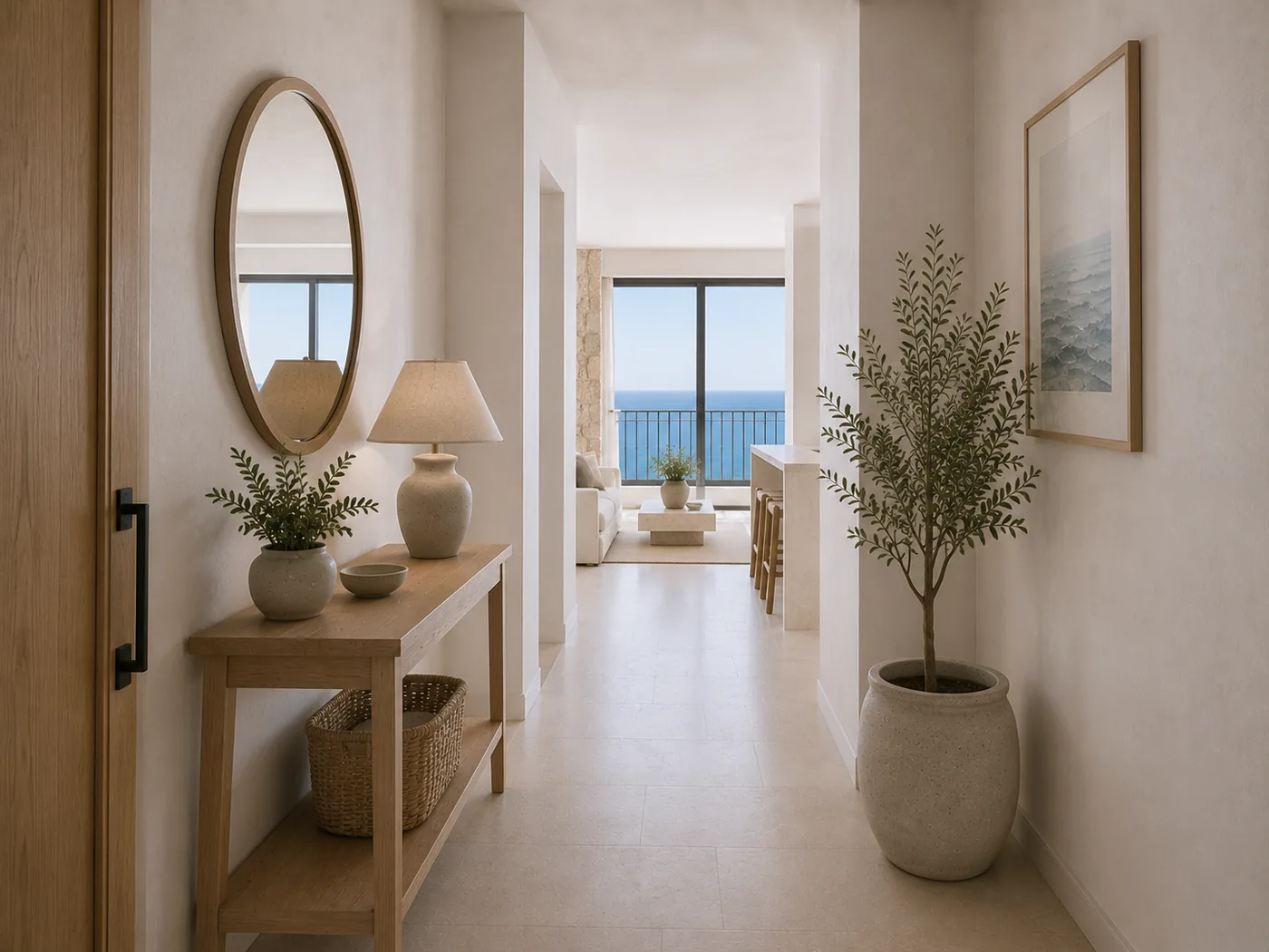 Cala Norte Residence — entry hallway