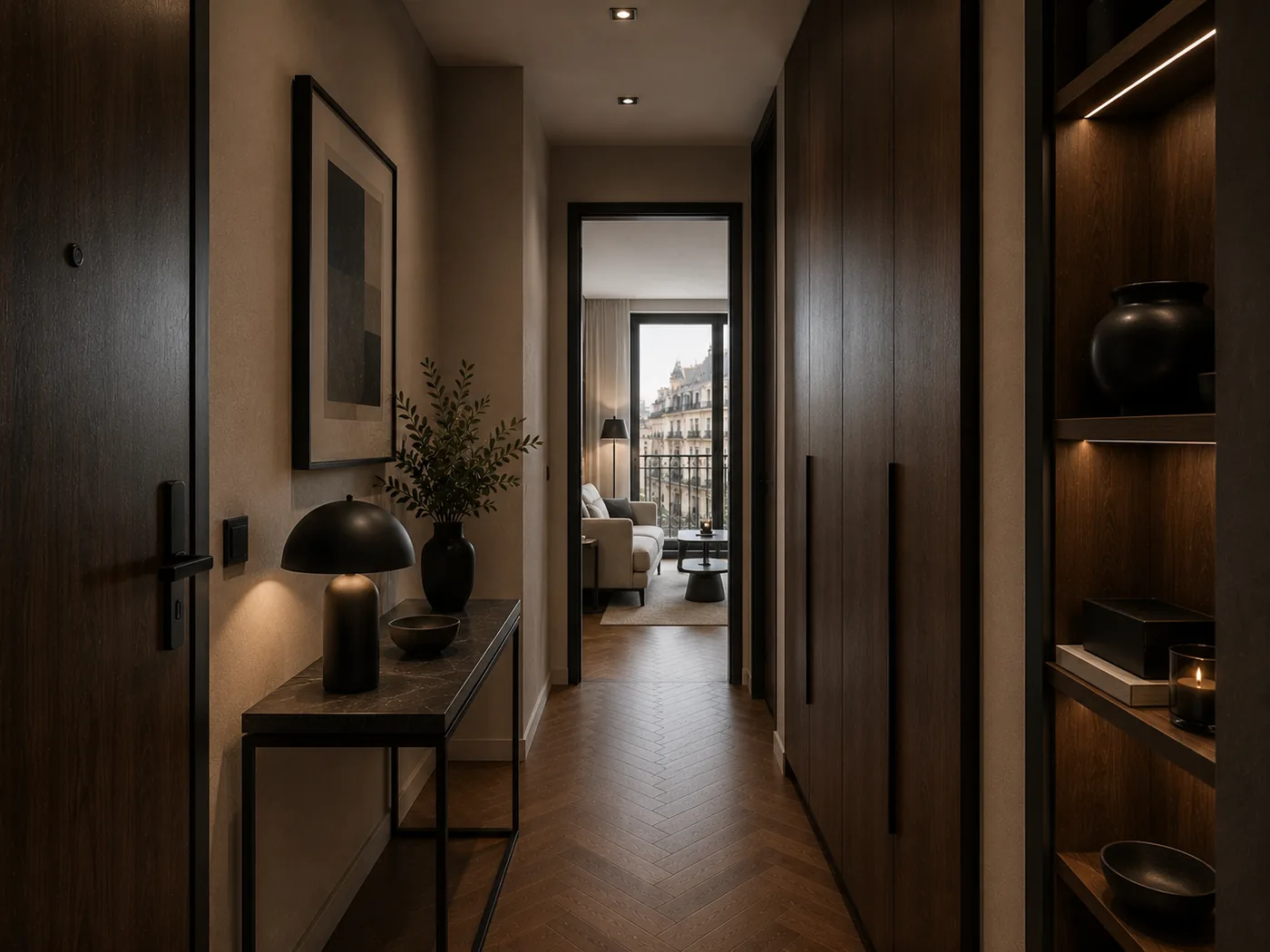 Chamberi Work Club Residence — entry hallway