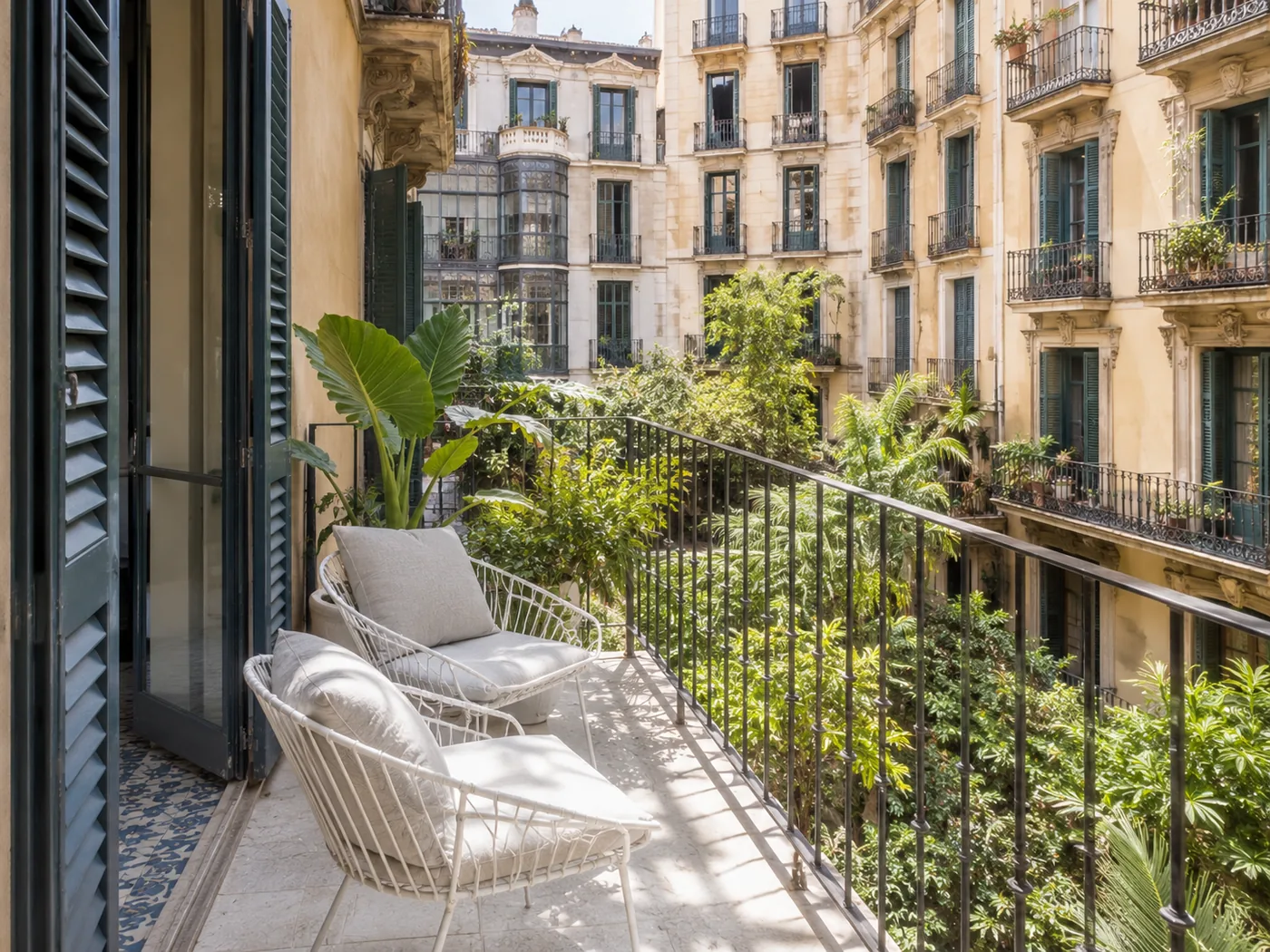 Eixample Terrace House — terrace