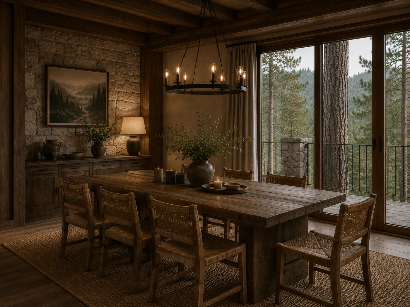 Ibiza Countryside Villa — dining area