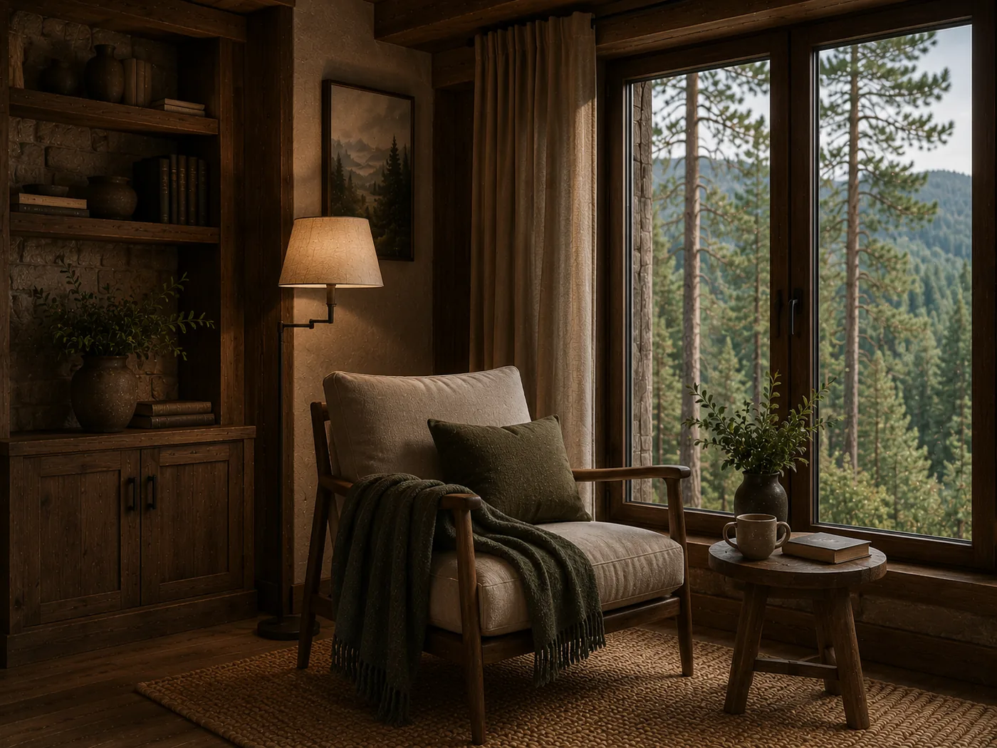 Ibiza Countryside Villa — reading corner