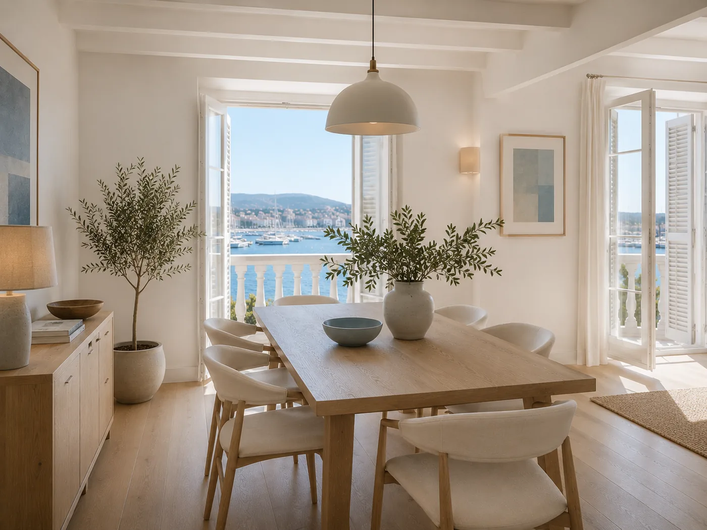 Palma Seafront Atelier — dining area