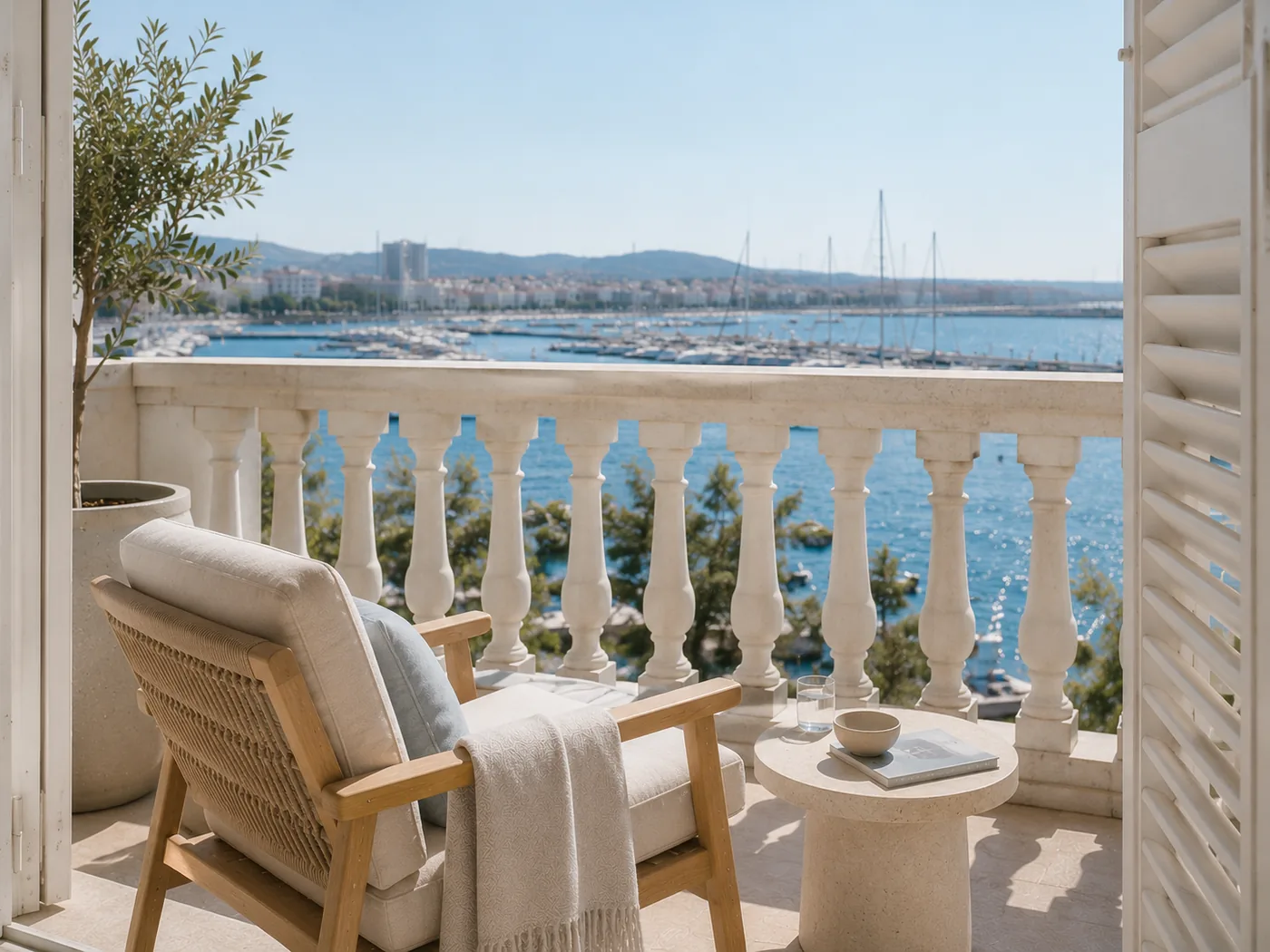 Palma Seafront Atelier — balcony