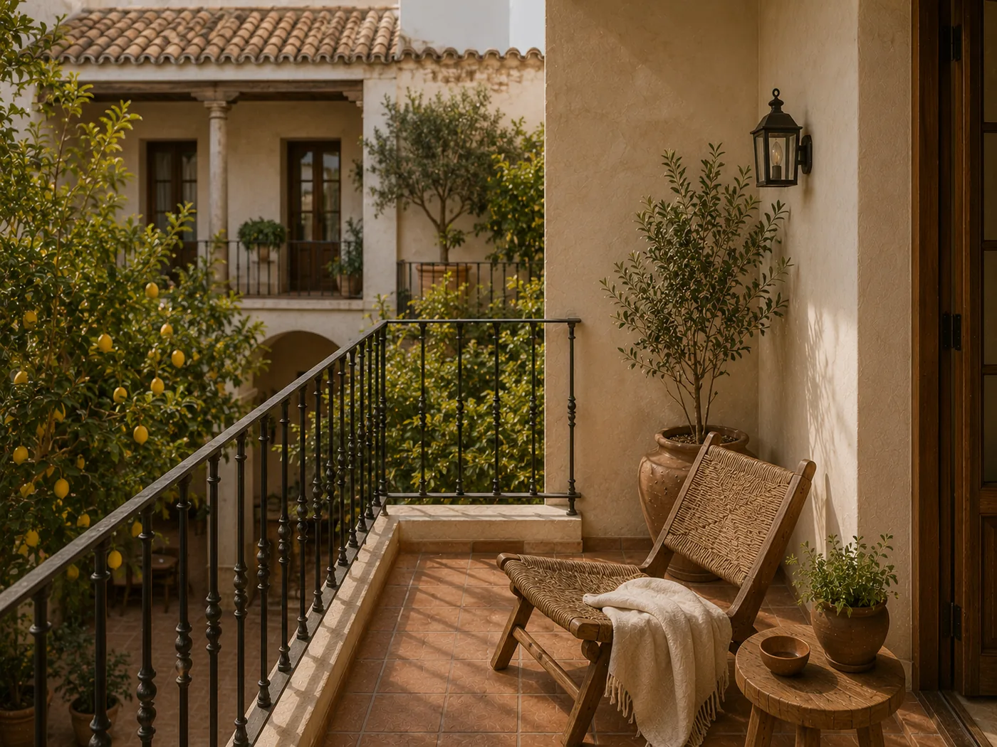 Patio Limonero House — balcony