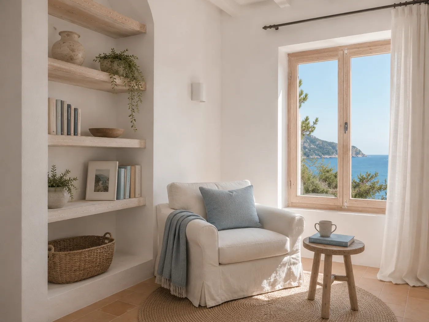 Blanca Port Studio — reading corner