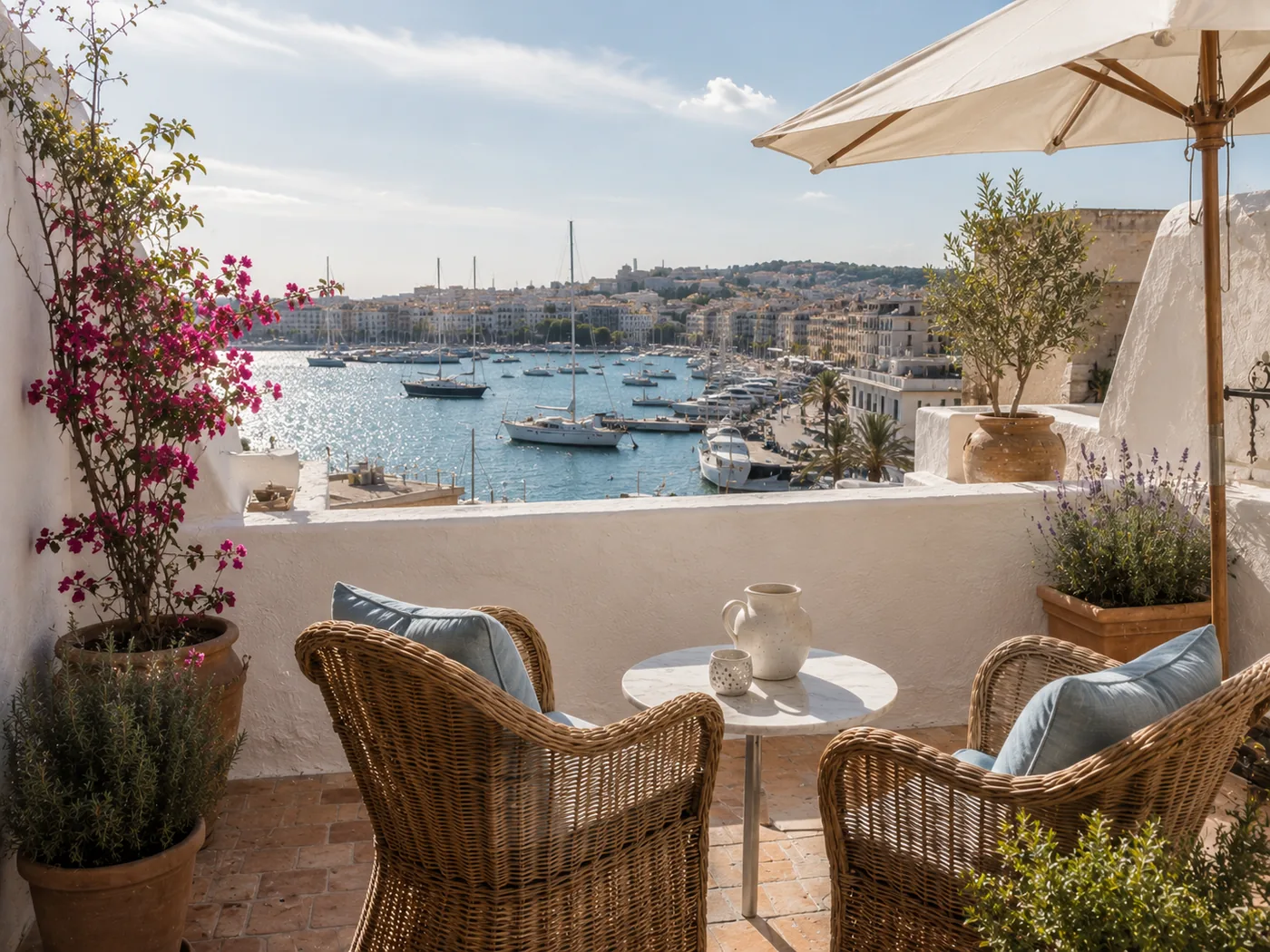 Porta Blanca Suite — terrace