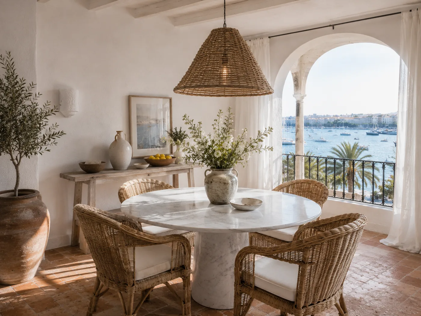 Porta Blanca Suite — dining area