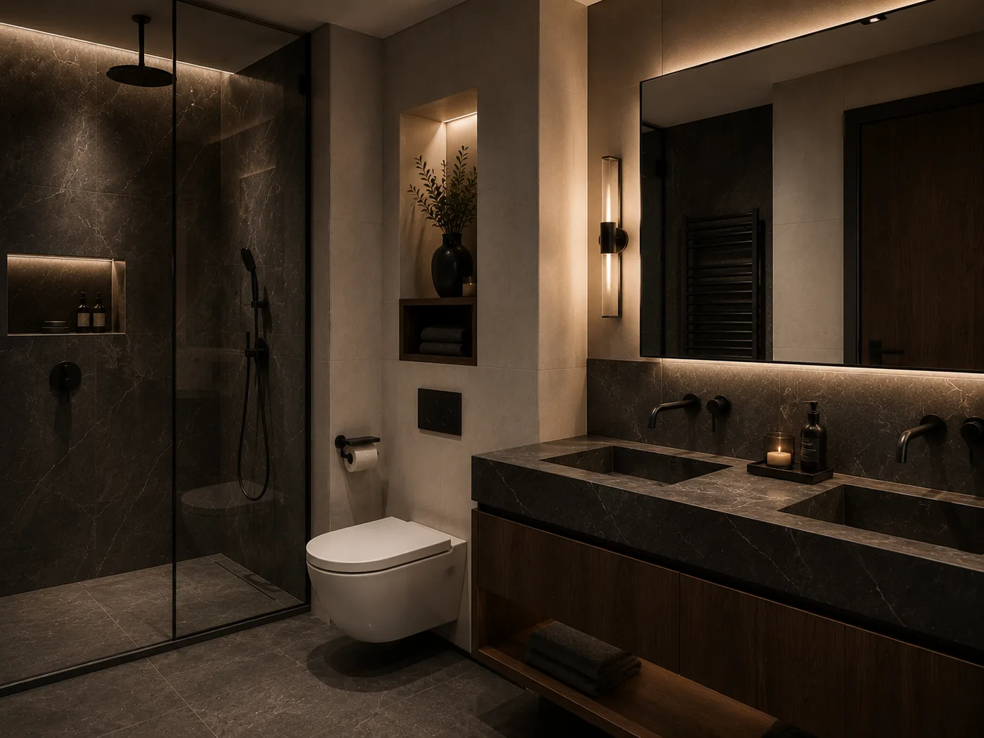 Salamanca Residence Suite — bathroom