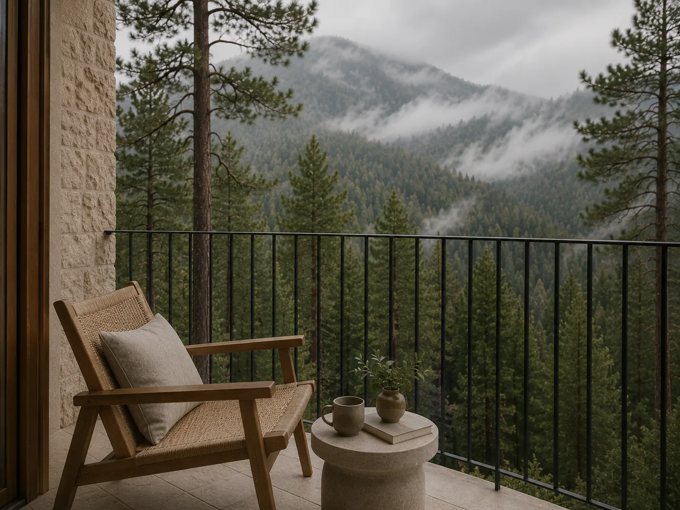 Pinar Alto Retreat — balcony