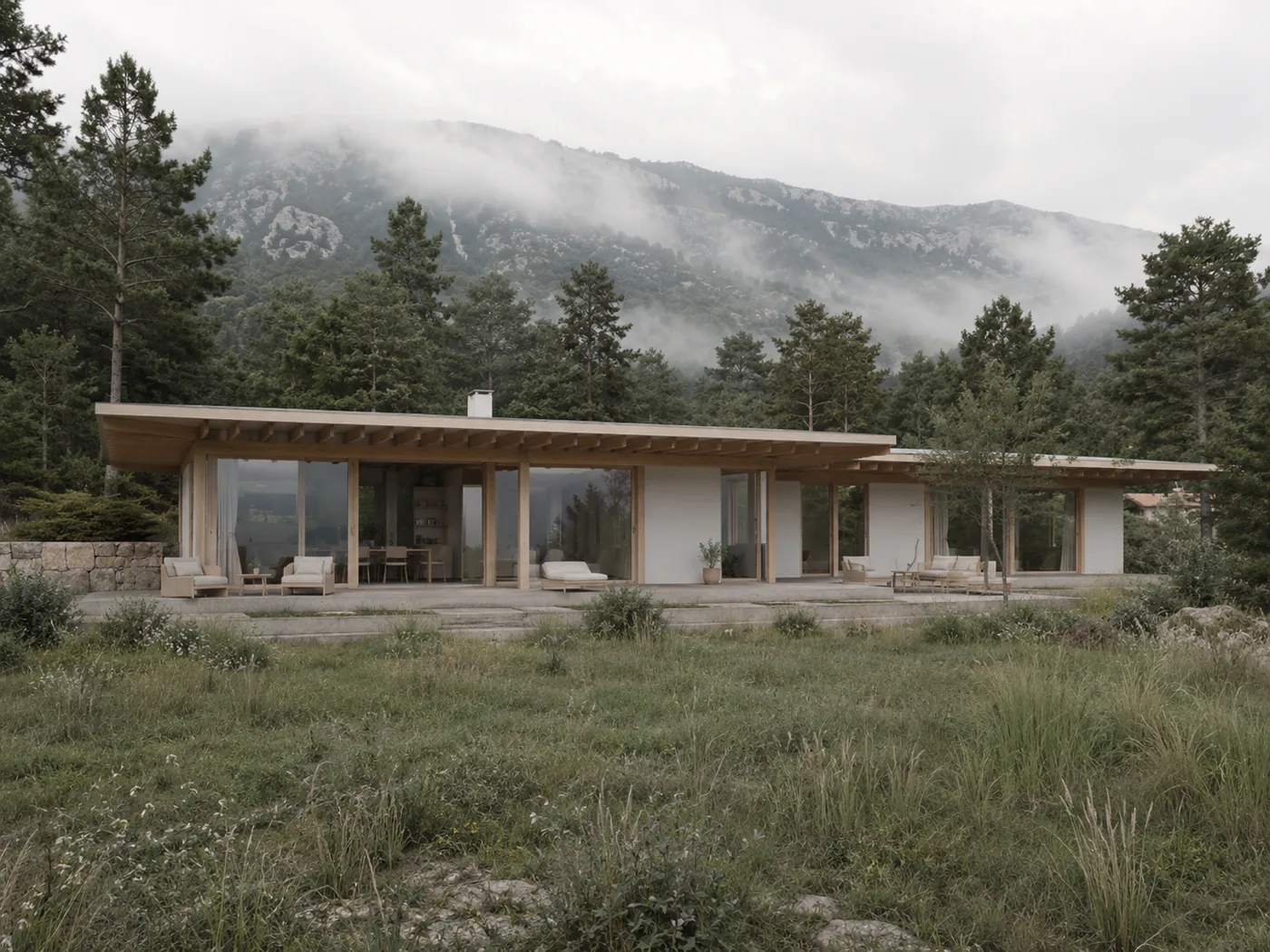 Niebla Alta Retreat — Sierra Nevada mountain house