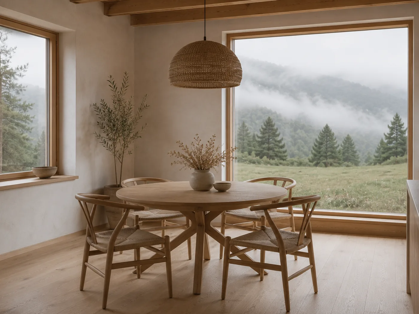 Niebla Alta Retreat — dining area