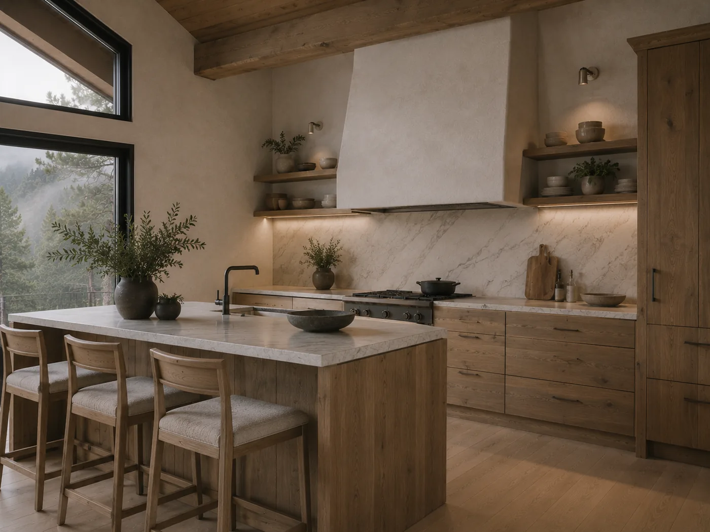 Sierra Mist Retreat — kitchen