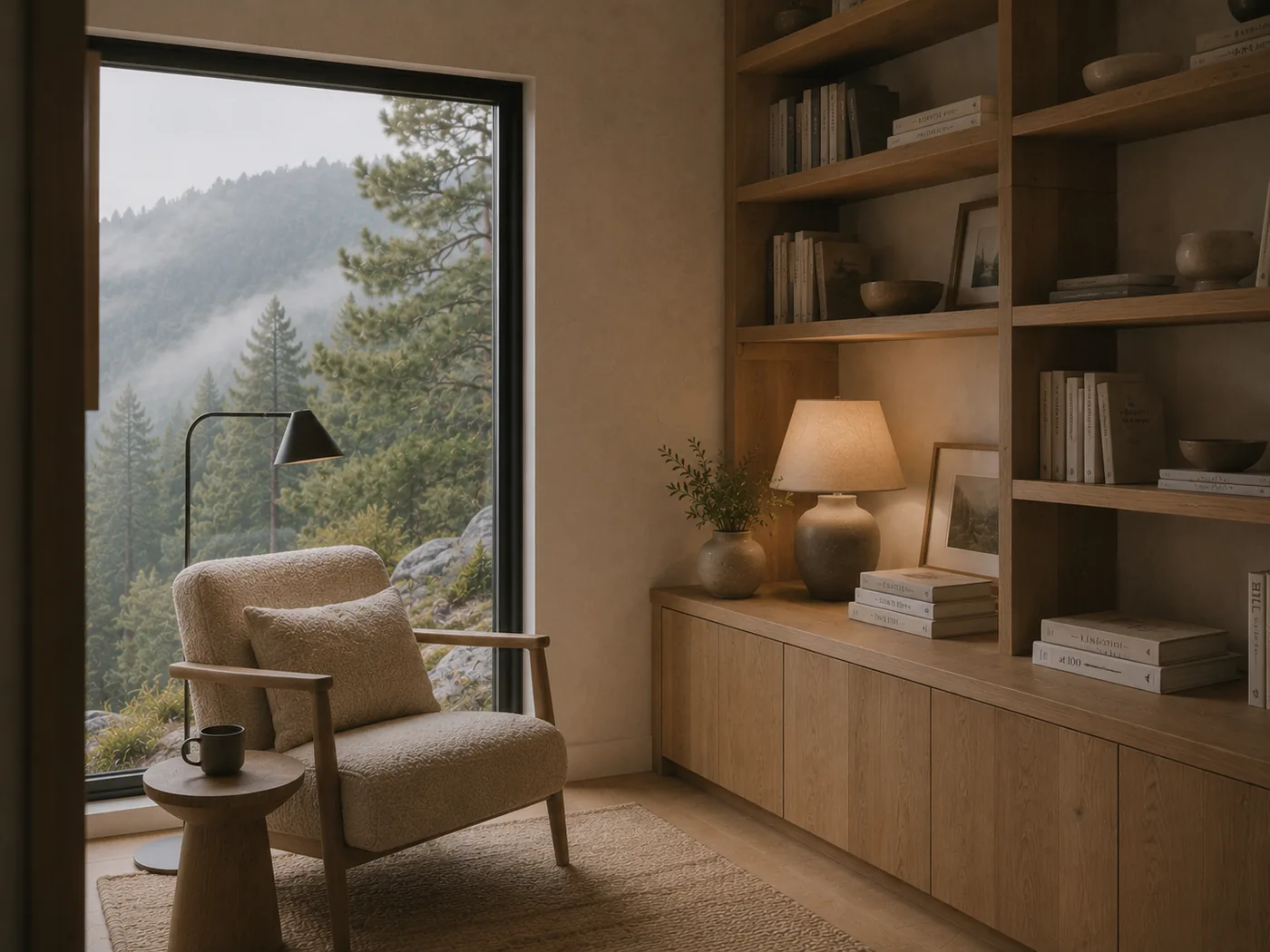 Sierra Mist Retreat — reading corner