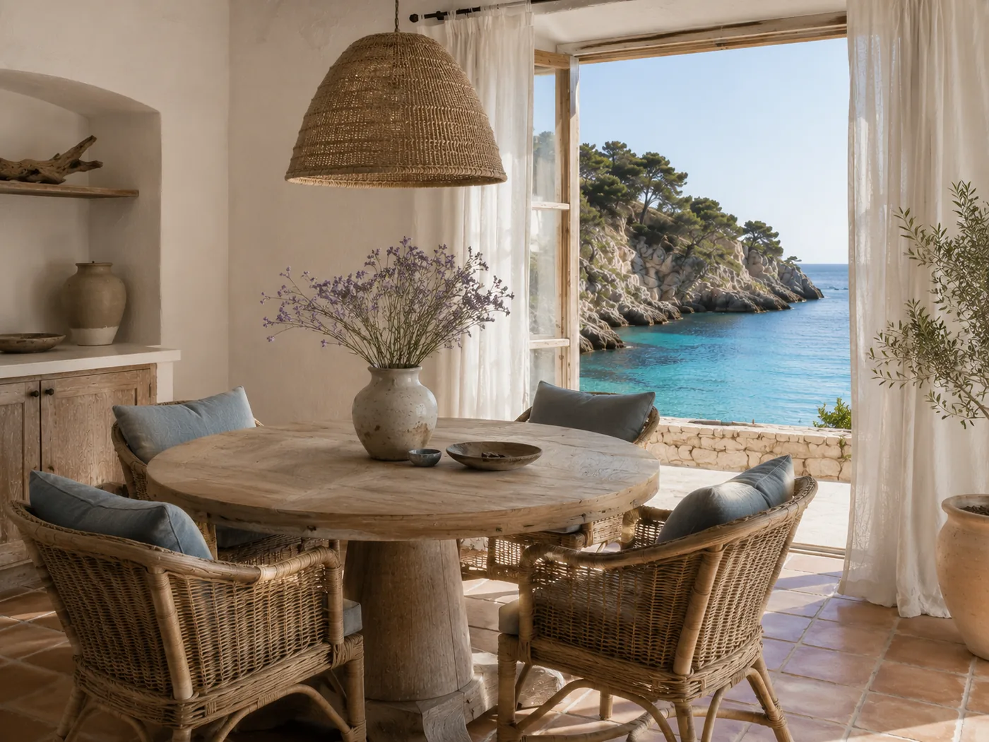 Valencia Marina Penthouse — dining area